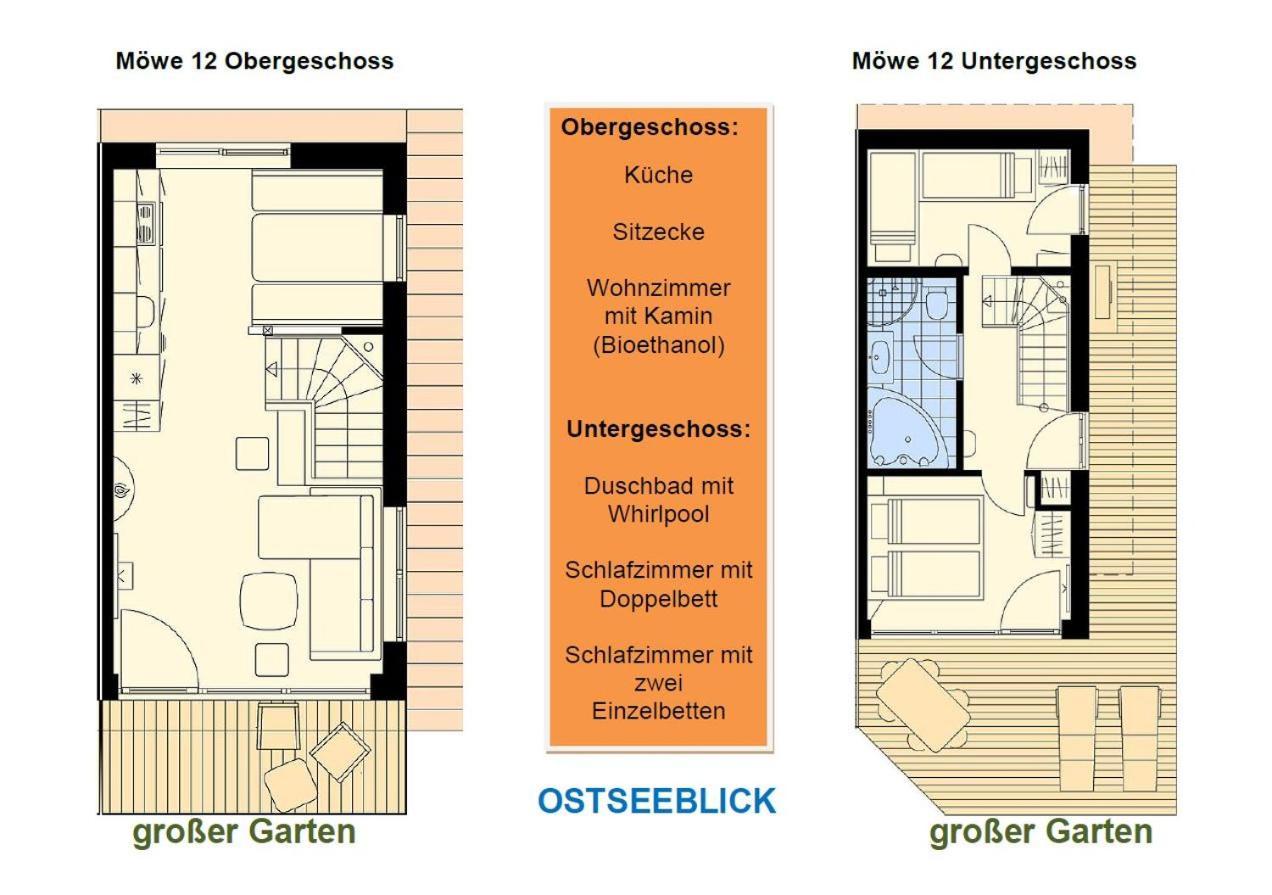 Ferienhaus Moewe 12 Marina Wendtorf Dış mekan fotoğraf